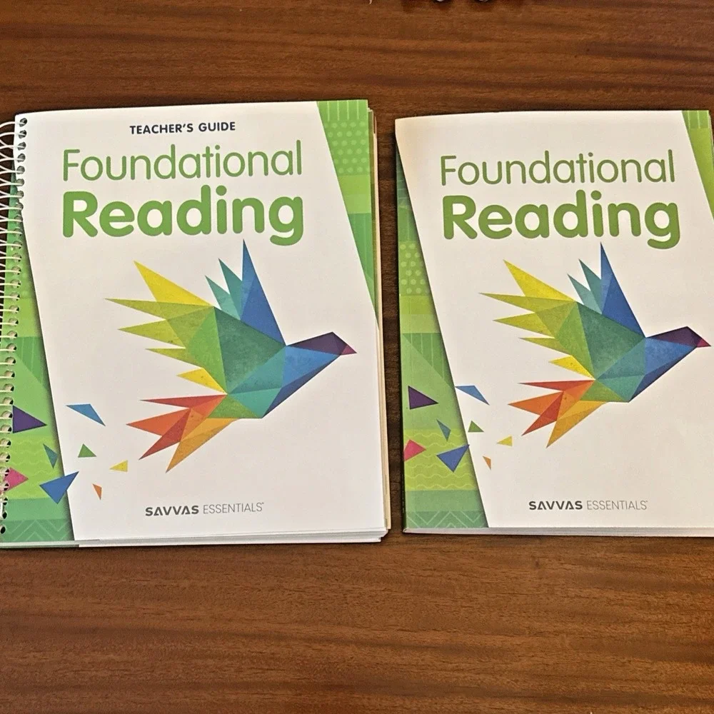 Savvas Essentials Foundational Reading Grade K Teacher Guide + Student Worktext